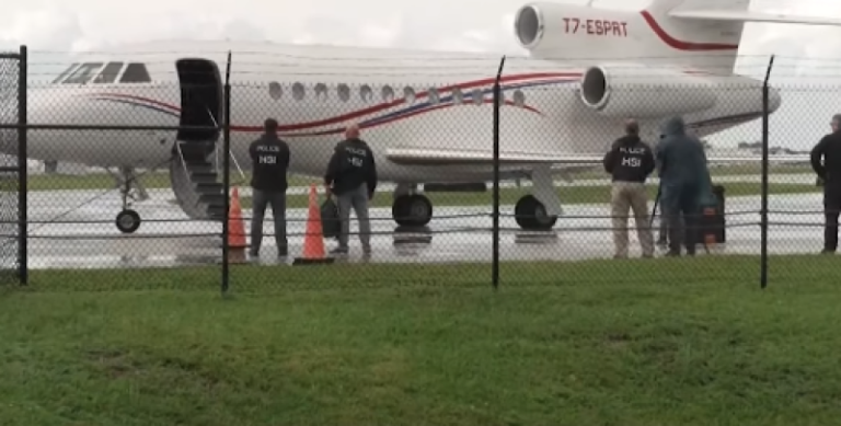 Estados Unidos confisca avión de Maduro que estaba en República Dominicana