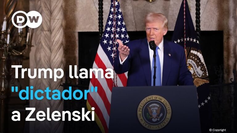 Trump advierte a Zelenski que si no actúa «rápido» su país desaparecerá
