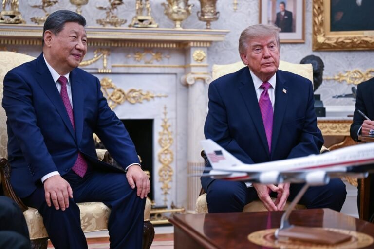 EEUU/China.- Trump y Xi apuestan desde la Casa Blanca por cooperar frente a la "confrontación"